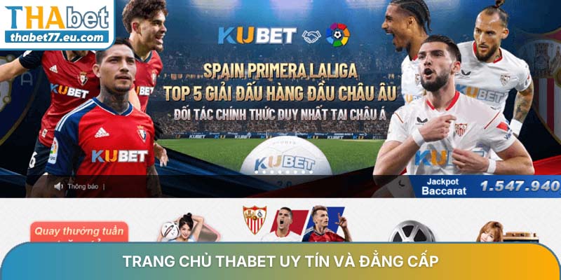 Trang chủ Thabet uy tín và đẳng cấp