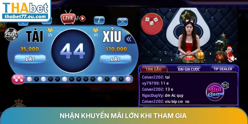 Nhận khuyến mãi lớn khi tham gia