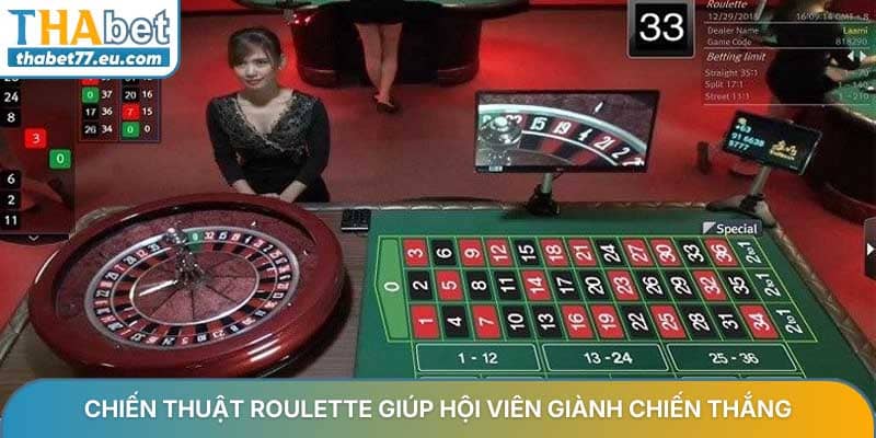 Chiến thuật Roulette giúp hội viên giành chiến thắng