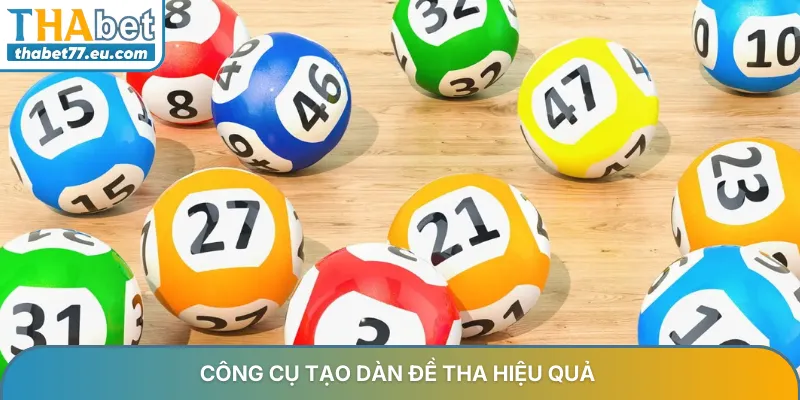Công cụ tạo dàn đề THA hiệu quả